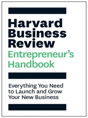 cover image of Harvard Business Review Entrepreneur's Handbook
